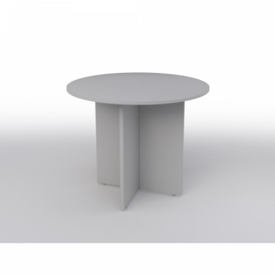 Mesa Reunião Reunião Redonda pé painel MOB15 1090x730mm (ØxA)