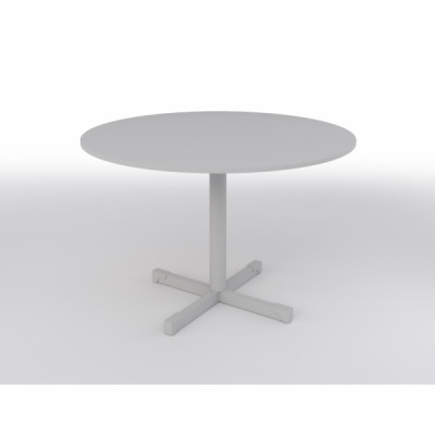 Mesa Reunião Reunião Redonda pé ferro MOB15 1090x730mm (ØxA)