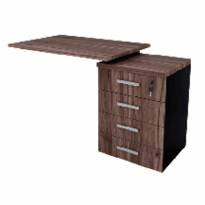 Mesa Auxiliar com Gaveteiro 4 Gavetas MOB30 900x450x728mm (CxPxA)